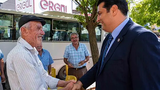 Yılmaz, halk buluşmalarına devam ediyor