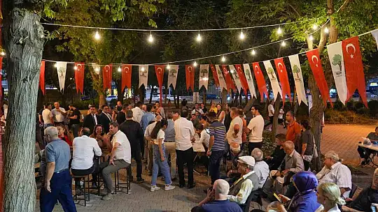 Yılmaz, ilk çay bahçesini hizmete açtı