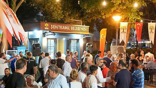 Yılmaz, ilk çay bahçesini hizmete açtı