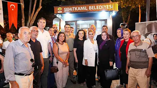 Yılmaz, ilk çay bahçesini hizmete açtı