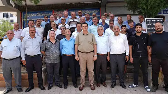 Yılmaz, muhtarlarla buluştu
