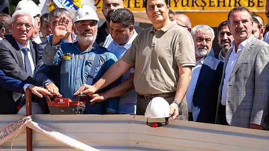 Yılmaz, Pazarcıklılar Derneği'nin temel atma törenine katıldı