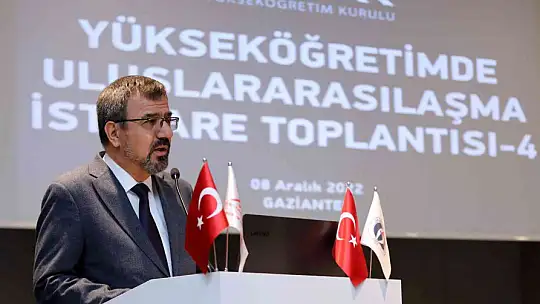 YÖK istişare toplantısı Gaziantep'te gerçekleştirildi