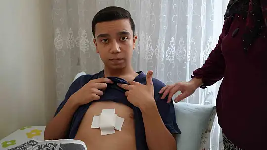 Yorgun mermi, damda oturan 16 yaşındaki Mertcan'ı hayattan koparıyordu