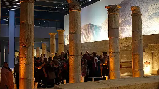 Zeugma Mozaik Müzesi, festival için Gaziantep'e gelenlerin akınına uğruyor
