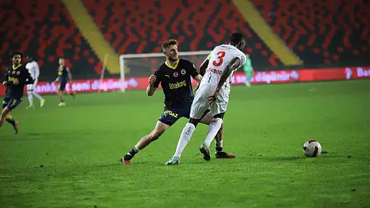 Ziraat Türkiye Kupası: Gaziantep FK: 0 - Fenerbahçe: 2 (Maç sonucu)
