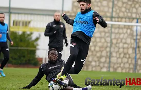 Gaziantep FK, Galatasaray maçı hazırlıklarını yoğun tempoda sürdürüyor.