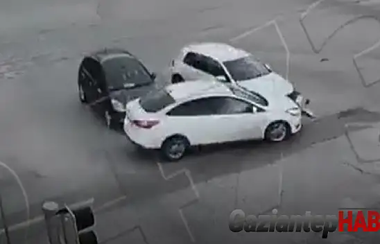 Gaziantep'te trafik kazaları kameralara yansıdı