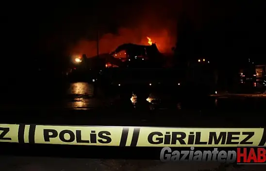 Palet fabrikasındaki yangın kontrol altına alındı