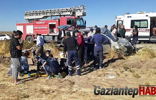 Taziyeye giden aile kaza yaptı: 1 ölü, 4 yaralı