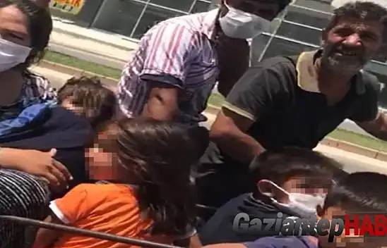 Gaziantep şok eden görüntü