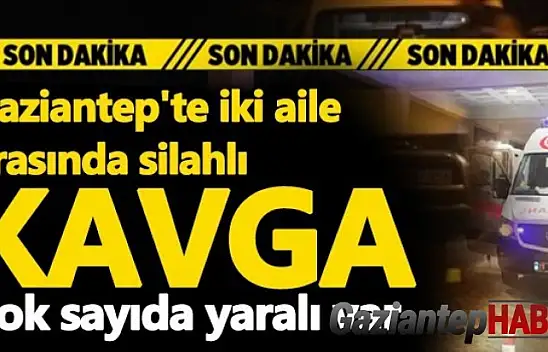 Gaziantep'te Yine Yol Verme Kavgası,Yine Kan Aktı!