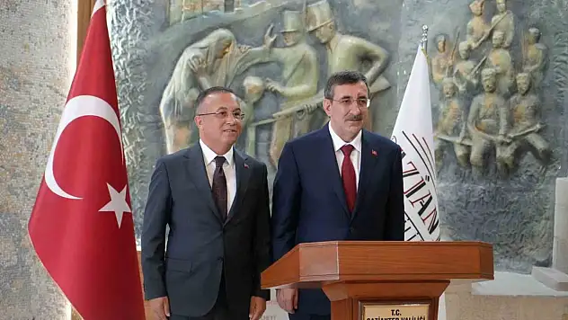 Cumhurbaşkanı Yardımcısı Cevdet Yılmaz, Gaziantep'te