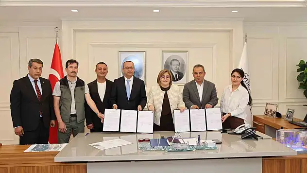 Gaziantep büyükşehir'den yeni yeşil alan çalışması