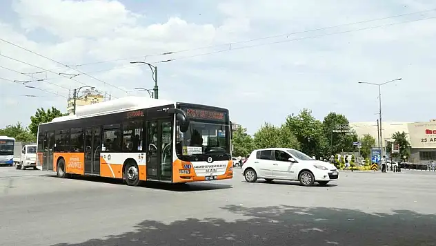 Gaziantep Büyükşehir'e bağlı toplu ulaşım araçları 2 gün ücretsiz