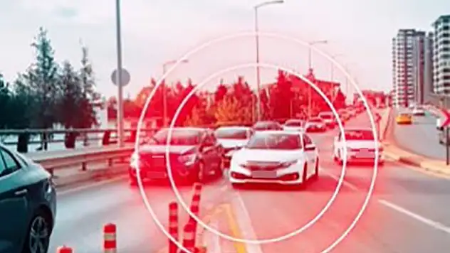 Gaziantep'te 'kaynak' yapan 2 bin 236 sürücüye ceza