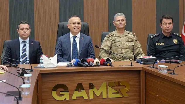 Gaziantep'te 626 terör operasyonu yapıldı, 662 kilo uyuşturucu ele geçirildi