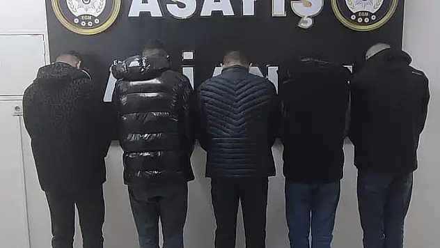 Gaziantep'te iki iş yerine silahla ateş edilmesine ilişkin 5 şüpheli yakalandı