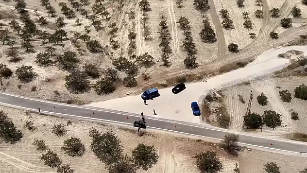 Gaziantep'te jandarmanın dron destekli 'yeşil altın' nöbeti devam ediyor