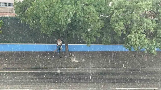 Gaziantep'te sağanak ve dolu