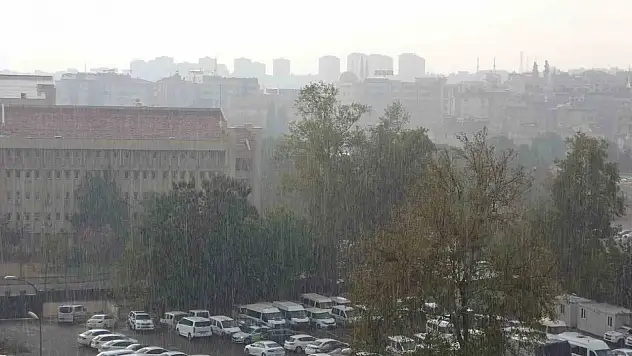 Gaziantep'te sağanak yağış etkili oldu