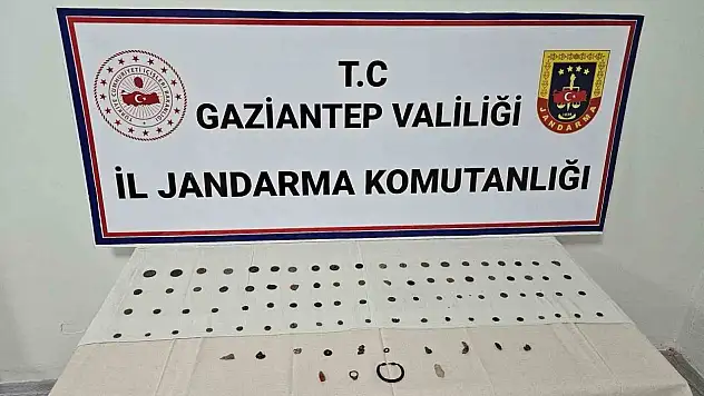 Gaziantep'te tarihi eser kaçakçılığı operasyonu: 1 gözaltı