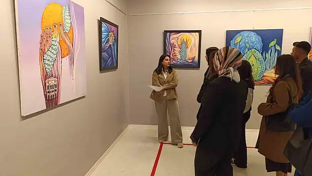 Güzel Sanatlar Fakültesi Öğrencilerinden SANKO Sanat Galerisine ziyaret