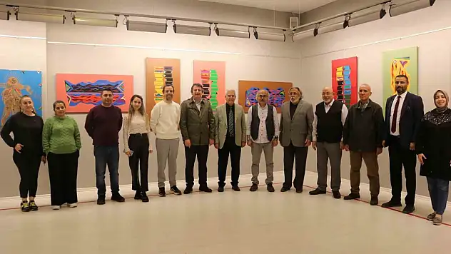 Ressam Mehmet Ali Doğan Sanko Sanat Galerisi'nde sergi açtı