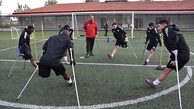 Şahinbey Belediyesi Ampute Futbol Takımı yeni sezona hazırlanıyor