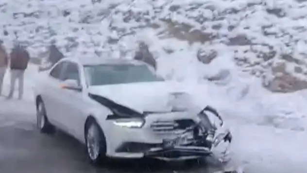 TAG Otoyolu Gaziantep kesiminde çok sayıda kaza meydana geldi