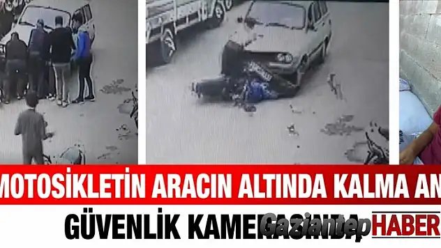 Gaziantep'te Trafik Kazası Güvenlik Kamerasında