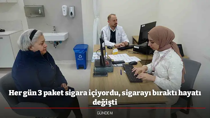 Her gün 3 paket sigara içiyordu, sigarayı bıraktı hayatı değişti