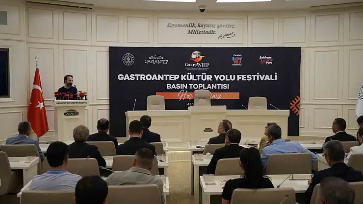 'GastroANTEP Kültür Yolu Festivali' için bilgilendirme toplantısı yapıldı