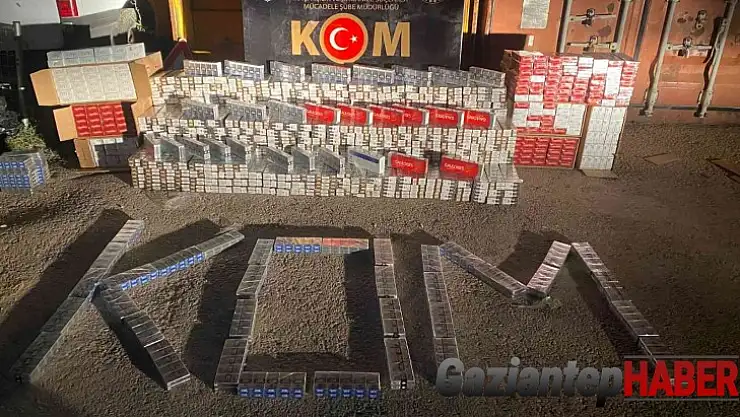 10 bin 790 paket kaçak sigara ele geçirildi