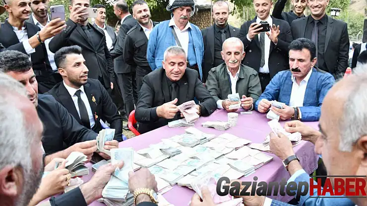 5 bin kişini katıldığı düğün için 750 bin liralık masraf yapıldı, 1 milyon liralık takı takıldı