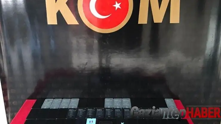 59 adet kaçak telefon ele geçirildi