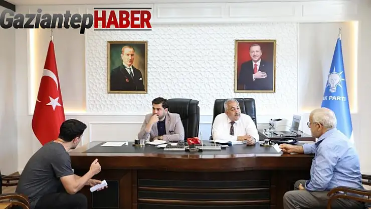 AK Parti Gaziantep İl Başkanı Çetin'den bir ilk