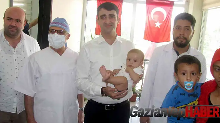 Araban'da 60 çocuk sünnet edildi