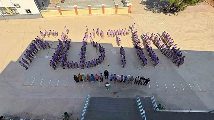 Arabanlı öğrencilerden Gazze'ye destek etkinlikleri