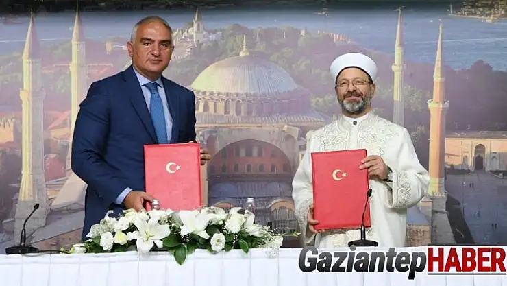 Bakan Ersoy: 'Hiç kimsenin şüphesi olmasın ki Ayasofya Camii itinayla korunacaktır'