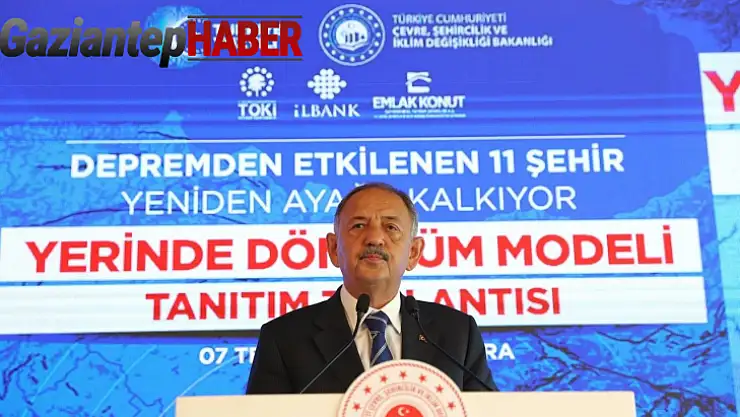 Bakan Özhaseki'den depremzedelere yeni destek paket açıklaması
