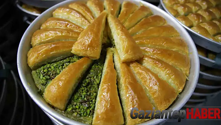 Baklavacıların bayram yoğunluğu başladı