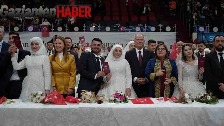 Başkan Fatma Şahin 250 çiftin nikahını kıydı