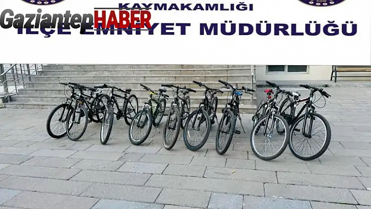 Bisiklet hırsızları polisten kaçamadı