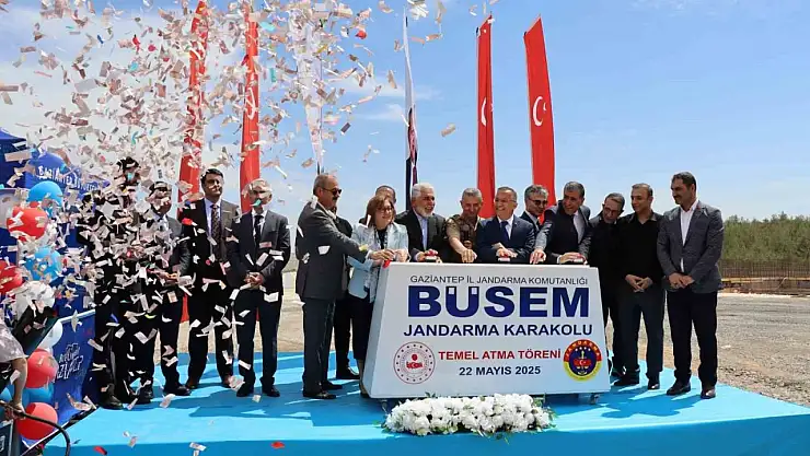 BÜSEM jandarma karakol binasının temeli atıldı