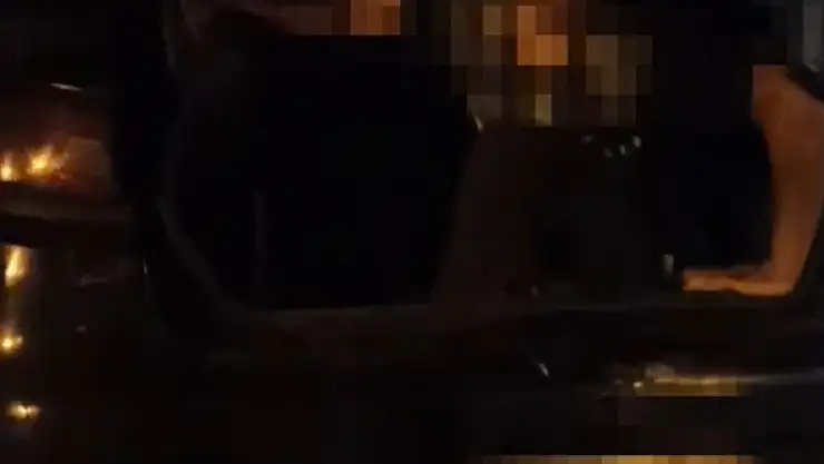 Çekicideki aracın bagajında 7 düzensiz göçmen yakalandı