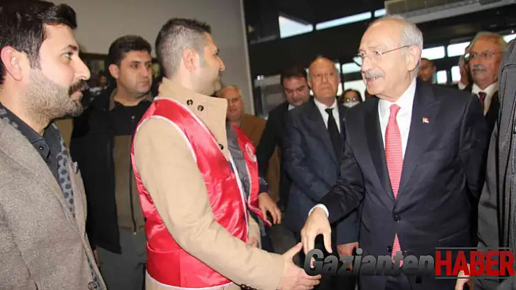 CHP Lideri Kılıçdaroğlu Gaziantep'te