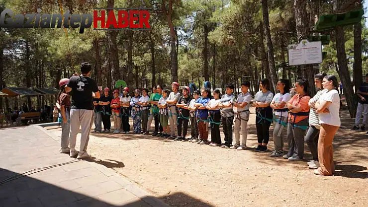 Çocuklar ve anneler, doğada unutulmaz bir gün yaşadılar