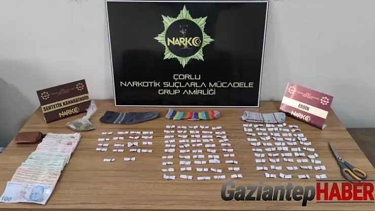 Çorlu'da uyuşturucu operasyonu: 1 kişi tutuklandı
