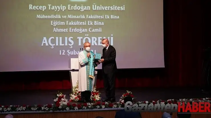 Cumhurbaşkanı Erdoğan Şahinbey Belediyesi'ne dikkat çekti